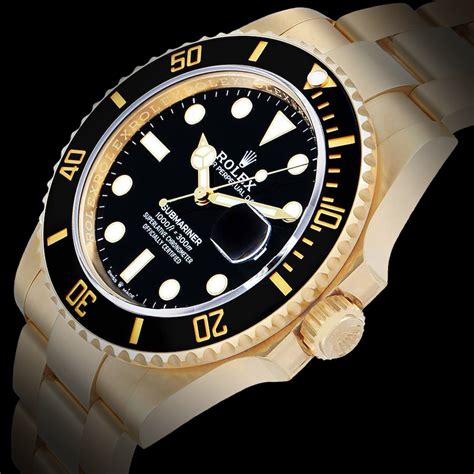 submariner nero e oro rolex|rolex subacqueo.